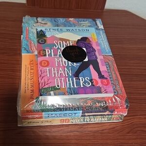 Bundle of 8 Scholastic Colorful Book Set with Various Titles